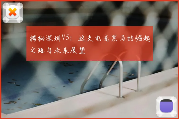 揭秘深圳V5：这支电竞黑马的崛起之路与未来展望